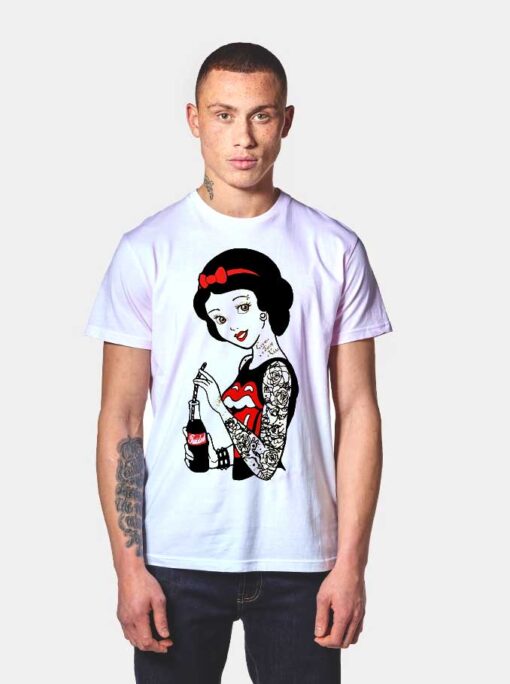 Snow Whit Punk Rock Disney T Shirt