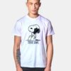 True Love Sneaker Snoopy T Shirt