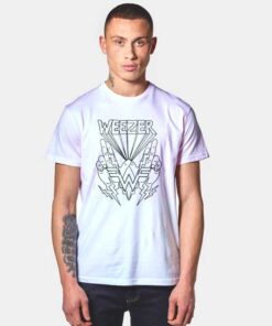 Weezer Lightning Hands T Shirt