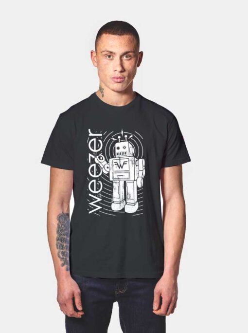 Weezer Robot T Shirt