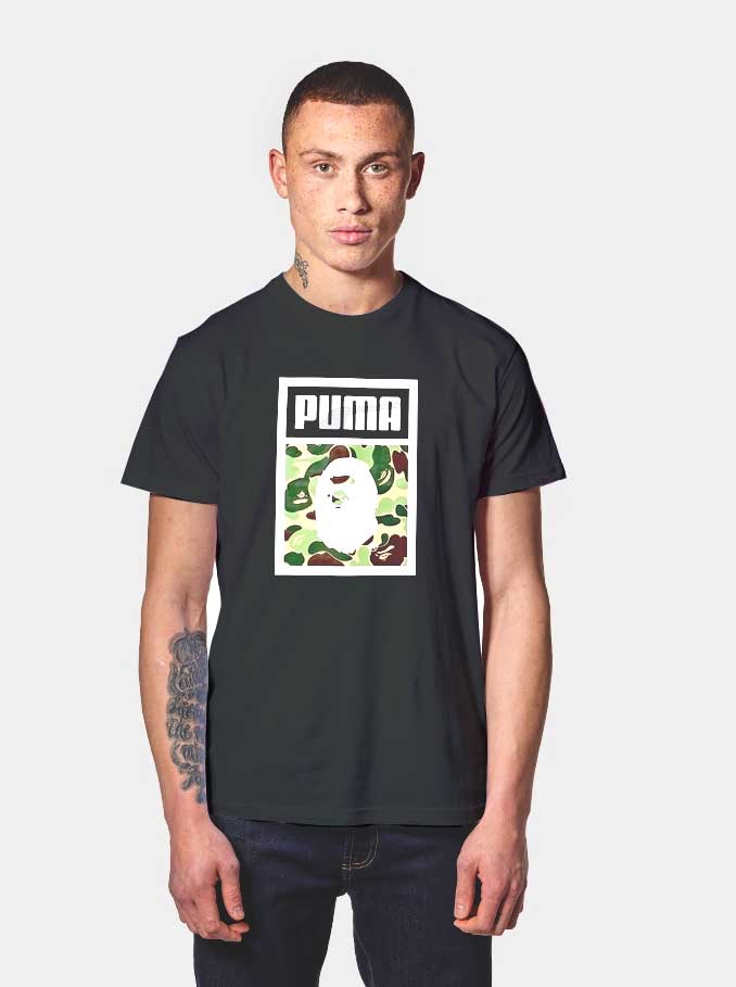 puma bape shirt