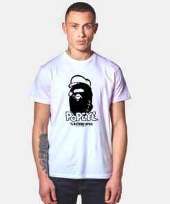 A Beating Ape Bape Popeye Collaborate T Shirt