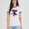 Amazing Spiderman Marvel Ringer Tee