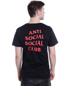 Anti Social Social Club ASSC Logo Rose Thorn T Shirt
