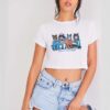 Cat Kennedy Space Center Crop Top Shirt