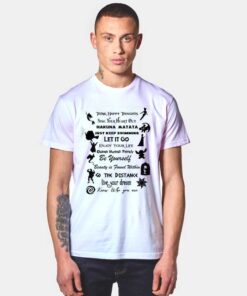 Disney 12 Lessons T Shirt