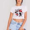 Mickey & Minnie Mouse Crop Top Shirt