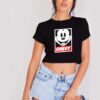 Ohboy Mickey Mouse Crop Top Shirt