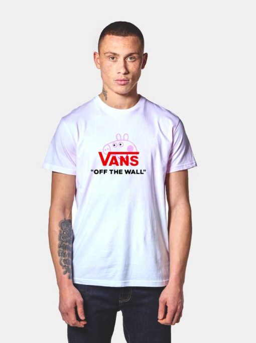 Peppa Pig X Vans Parody T Shirt