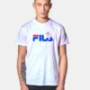 Peppa Pig X Fila Logo Parody T Shirt