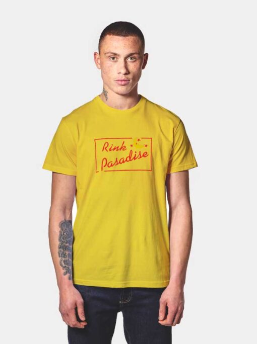 Pink Paradise Yellow T Shirt