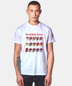Rolling Stones Stadium Tongue Tour T Shirt