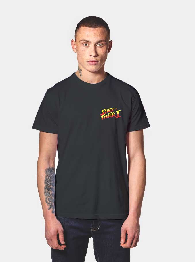 tee shirt street fighter 2