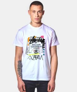 Stussy World Tour Doodle T Shirt