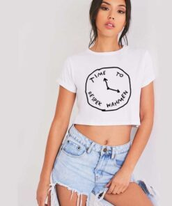 Time To Respek Wahmen PewDiePie Crop Top Shirt