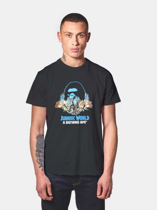 A Bathing Ape Bape X Jurassic World Collab T Shirt