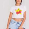 Cherry Dice Feelin Lucky Crop Top Shirt