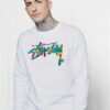 Stüssy Flower Stock Sweatshirt