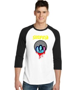 Suspiria Cult Horror 1977 Sleeve Raglan Tee