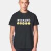 Weekend Emoji T Shirt