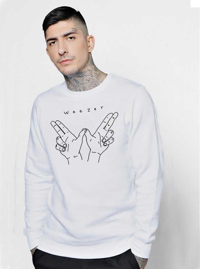 weezer sweatshirt