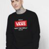 Authentic Vans Off The Wall Since 1966 Sweatshirt