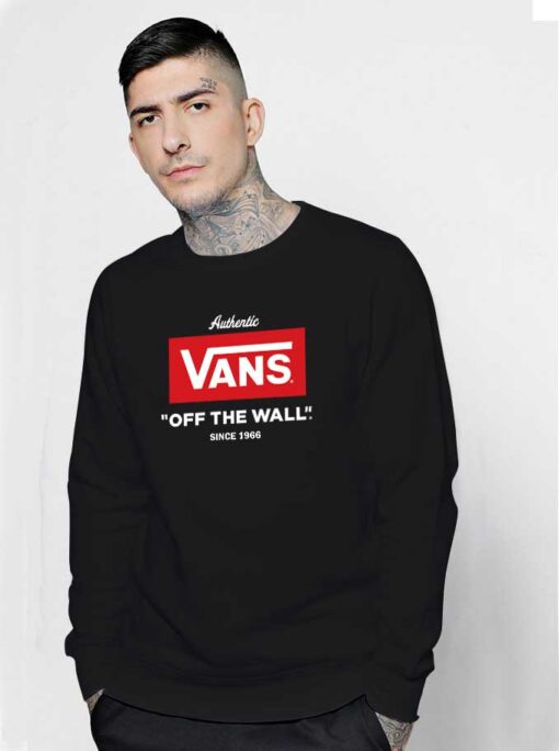 Authentic Vans Off The Wall Since 1966