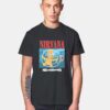 Homer Bart Simpsons Nirvana Nevermind T Shirt