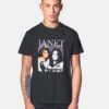 Janet Jackson Black T Shirt