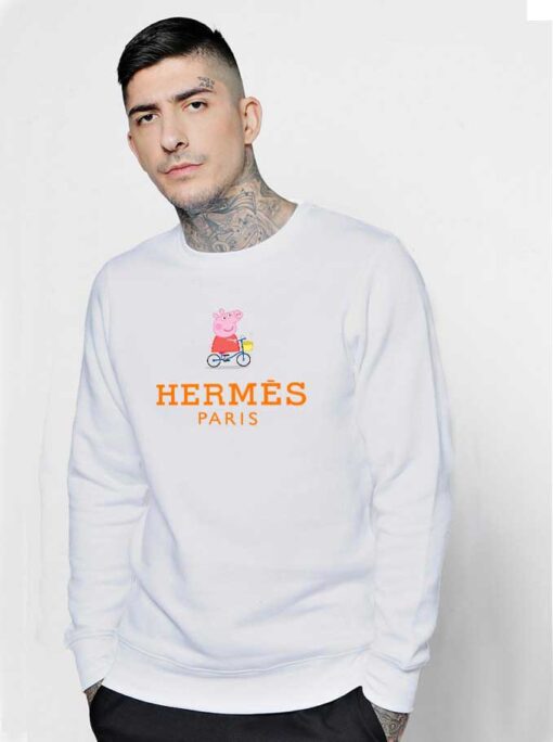 Peppa Pig X Hermes Parody Sweatshirt