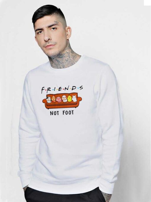 Friends TV Show Animal Are Friends Not Food Sweatshirt