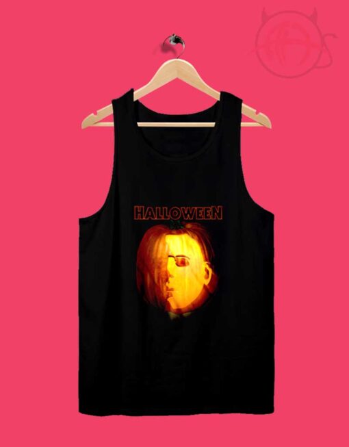 Jack-o-Lantern Halloween Tank Top Design Ideas