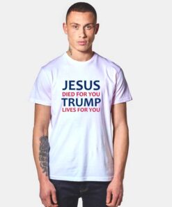 Jesus Donald Trump Fans T Shirt