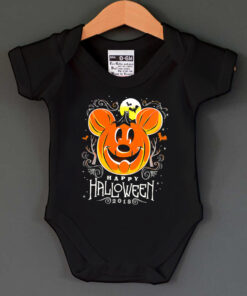 Mickey Mouse Halloween Baby Onesie