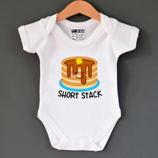 Short Stack Cute Baby Onesie