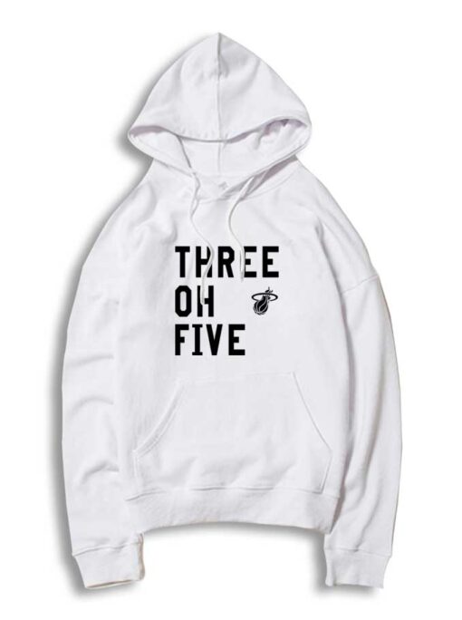 Three Oh Five Miami Heat Hoodie