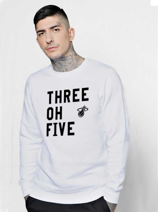 Three Oh Five Miami Heat Sweatshirt