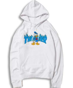 Donald Duck Thrasher Collab Hoodie