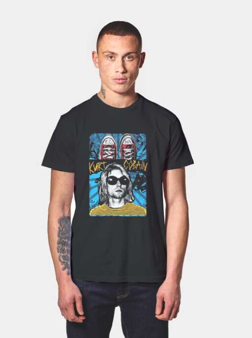 Kurt Cobain Vintage 80s T Shirt