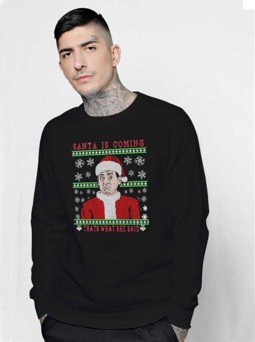 Michael Scott Christmas The Office Sweatshirt