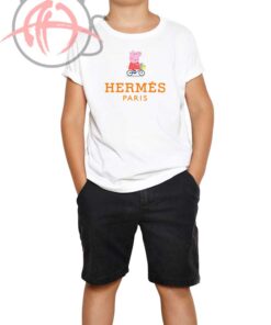 Peppa Pig X Hermes Parody Youth T Shirt