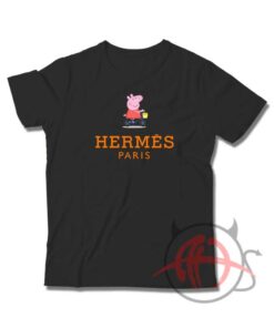 Peppa Pig X Hermes Parody Youth T Shirt