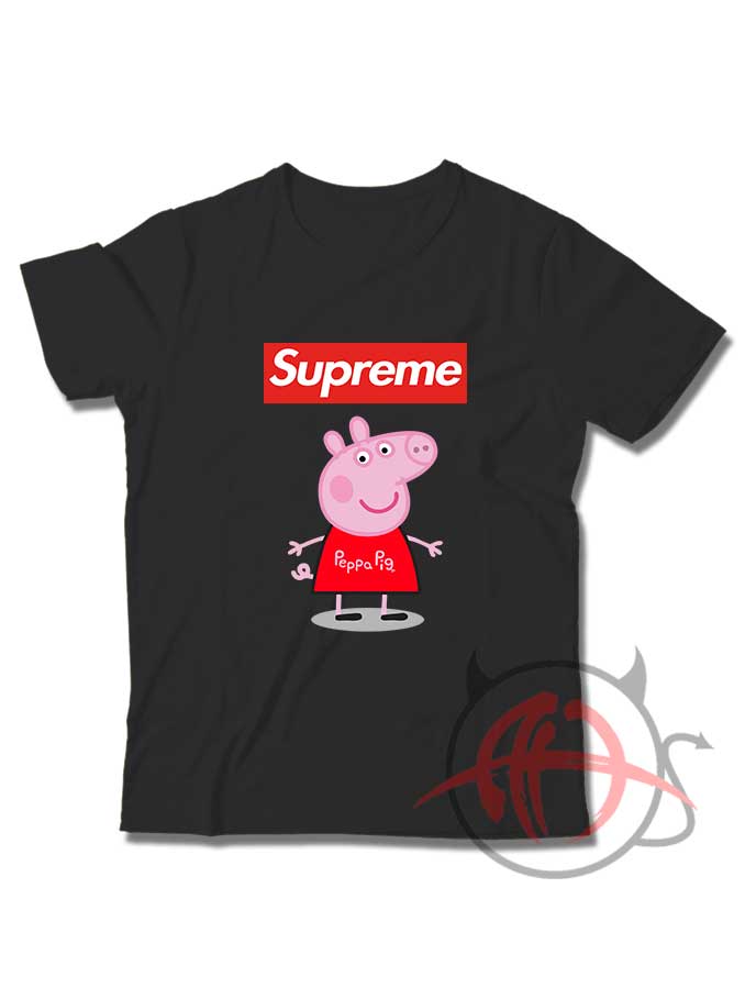 supreme peppa pig hoodie