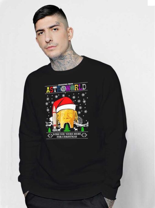 Travis Scott Astroworld Christmas Ugly Sweatshirt