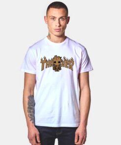 Baby Groot Thrasher Collab T Shirt