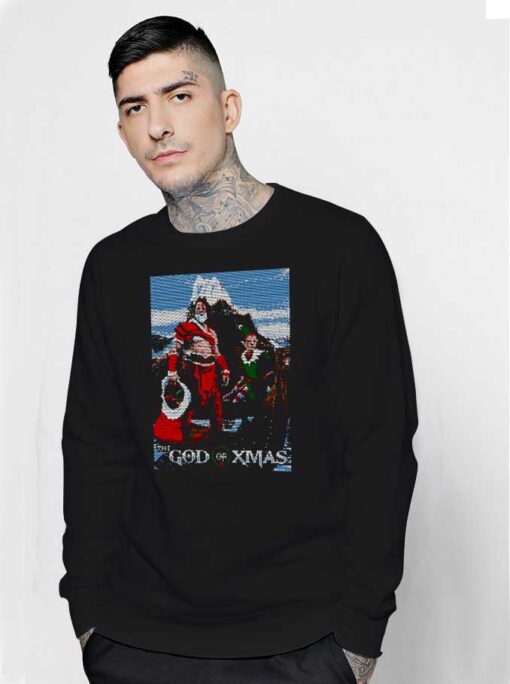 God Of War Xmas Ugly Sweatshirt