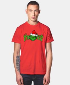 Grinch Christmas X Thrasher Collab T Shirt