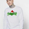 Grinch Christmas X Thrasher Collab Sweatshirt