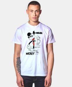 Mickey Mouse Vintage Half And Half