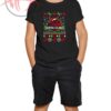 Santa Claws Jurassic Park Ugly Youth T Shirt